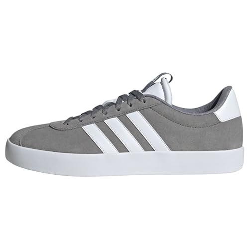 Adidas Vl Court, Sneaker Uomo, Grey Three Cloud White, 41 1/3 Eu