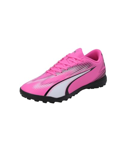 Puma Unisex Adults Ultra Play Tt Soccer Shoes, Poison Pink-Puma White-Puma Black, 43 Eu