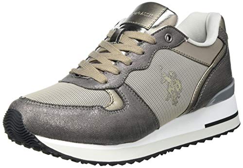 U.S. Polo Assn. Tuzla3 Met, Scarpe Con Lacci Donna, Brz, 41 Eu