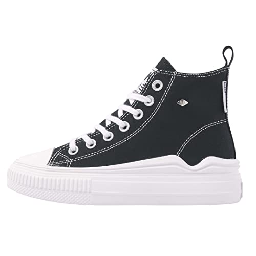 British Knights Kaya Flow Mid, Scarpe Da Ginnastica Donna, Nero, 40 Eu