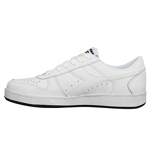 Diadora Magic Basket Low Icona, Scarpe Da Ginnastica Unisex Adulto, Bianco (White), 40.5 Eu