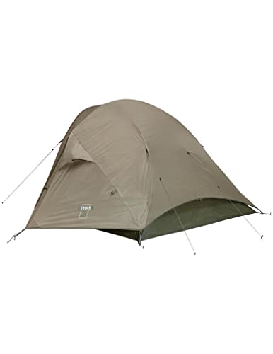 Ferrino Thar 2 Tenda 91040 Nss Colore Sabbia Tenda Due Posti Ideale Per Cicloturismo, Trekking Ed Escursionismo Paleria In Alluminio Leggera Ed Affida