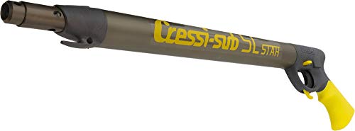 Cressi Sl/Star Senza Riduttore Di Potenza, Fucile Oleopneumatico Per Pesca Sub Unisex Adulto, Nero, 70 Cm