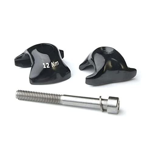 Ritchey Wcs - Morsetti In Lega A 1 Bullone, Colore: Nero, 7 Mm X 7 Mm