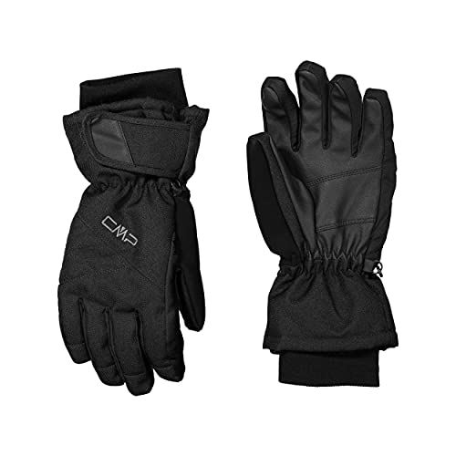 Cmp, Guanti Da Sci Da Uomo In Twill, Nero, 11