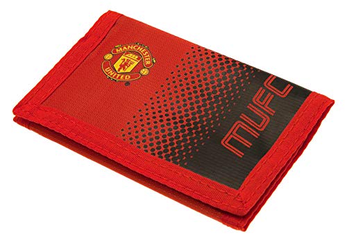 Manchester United Fc 2428 Portafoglio Unisex Per Bambini, Rosso