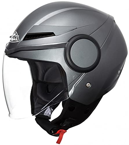 Smk Casco Moto Smk, Streem Grigio Opaco L