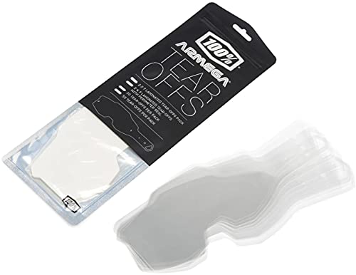 100% Tear-Offs Standard Per Armega (Confezione Da 50Pz), Trasparente, Taglia Unica