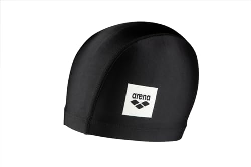 Arena Unix Ii Cuffia Unisex In Tessuto, Cuffia Piscina Donna E Uomo, Cuffia Nuoto In Tessuto Elasticizzato Ad Asciugatura Rapida, Cuffia Morbida E Res