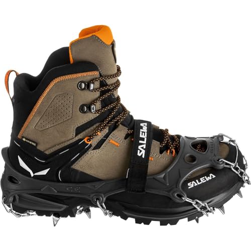 Salewa Puez Mtn Spike Crampon, Grey Onyx, L