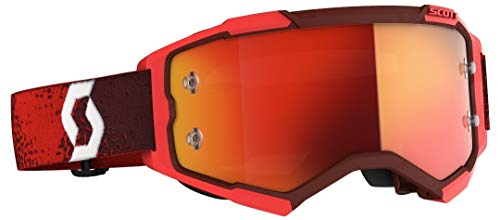Scott Goggle Fury Red Ora Chro Wks