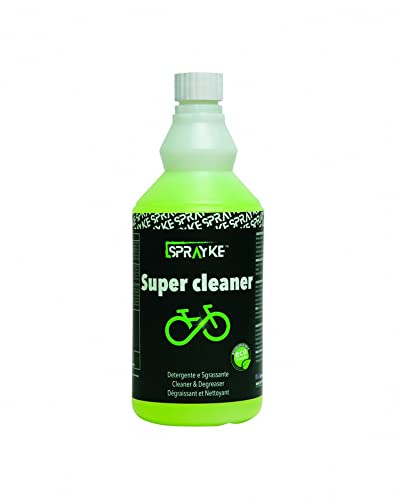 Sprayke Cvb1138, Barattoli Super Cleaner Ricarica 750 Ml Unisex-Adult, Nero