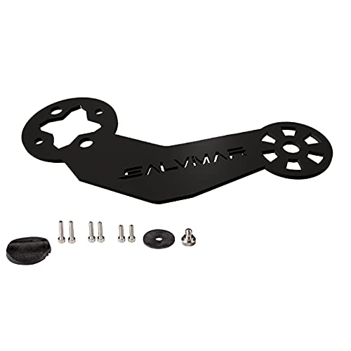 Salvimar Action Cam, Staffa Videocamera Per Arbalete Unisex Adulto, Nero, Taglia Unica