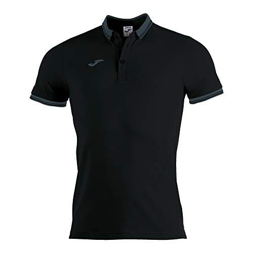 Joma Sport 100748.100.S Bali Ii Polo, Uomo, Nero, S, 30