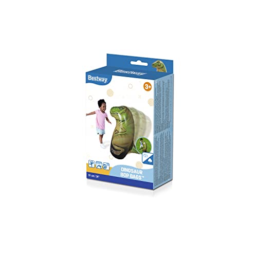 Bestway 52287 Pungiball Dinosauri 3D, 91 Cm