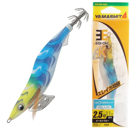 Yamashita Totanara Egi Oh K 2.5 11Gr Color 071 Neon Bright By Marlin Blue Di Porto Corsini