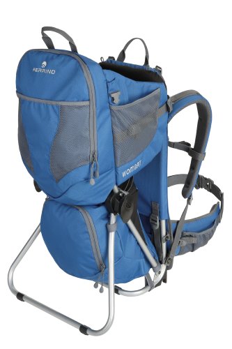 Ferrino Wombat, Zaino Da Hiking Porta Bimbo Bambino, Blu, Da 6 Mesi