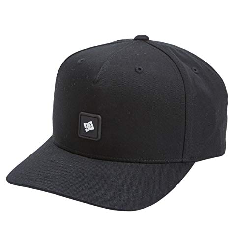 Dc Shoes Snapdripp - Berretto Snapback Da Uomo, Uomo, Cappello Snapback, Adyha03994, Nero, Taglia Unica