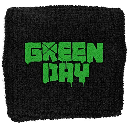 Green Day Polsino In Tessuto (Taglia Unica) (Nero, Verde)