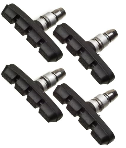 Pattini Freni Bici Per Mtb E City Bike Mod. V-Brake Quattro Pezzi 70Mm
