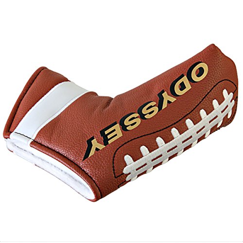 Odyssey 5515113, Copritesta Per Blade Putter Da Golf Unisex-Adult, American Football, Taglia Unica