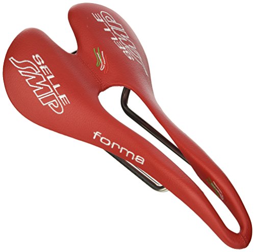 Smp 8032568521767, Sella 4Bike Forma Rossa 2018 Unisex-Adulto, Rosso, 273X137 Mm