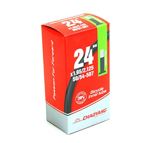 Chaoyang, Inner Tube 24X1,95-2,125 America Valve 33Mm Unisex Adulto, Nero, One Size