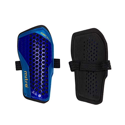 Parastinchi Da Calcio Mitre Aircell Carbon Slip, Leggeri E Traspiranti