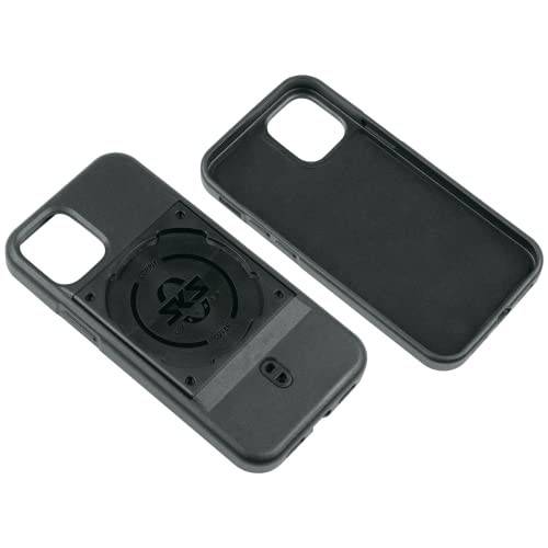 Sks Germany Compit Cover Per Iphone 13 Mini, Cover Per Cellulare Con Dispositivo Di Fissaggio (Compatibile Con Il Compit, In Plastica Bicomponente Res