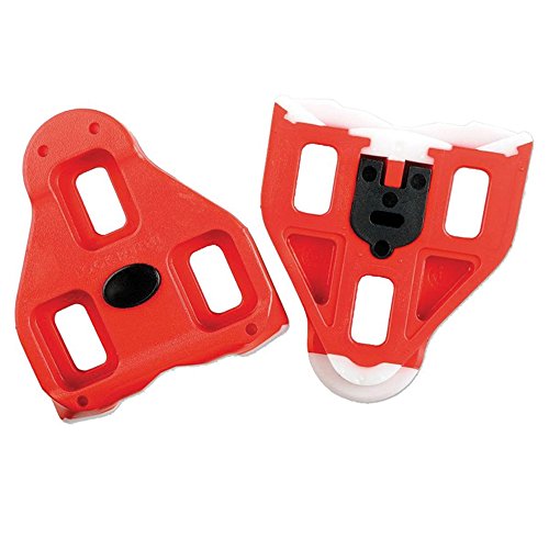 Look P0151 090 Pedalplatten Delta Bi-Material (Colore: Rosso, Paar)