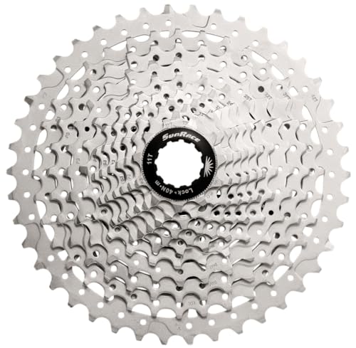 Cassette Sunrace Ms3 11-46 Argento 10V