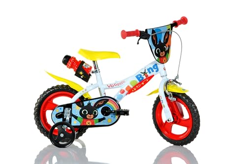 Dino Bikes Bicicletta Da Bambino. Bing 12" Adatta A Bambini Di Altezza Compresa Tra Gli 87 Ed I 110 Cm. Codice Art. 612L-05Bg