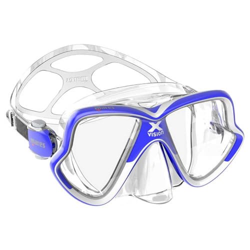 Mares Maschera X-Vision Mid 2.0 Blue White Clear Bxblwcl