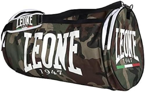 Leone 1947, Camouflage Borsone Sportivo, Grigio Mimetico, Taglia Unica, Ac906