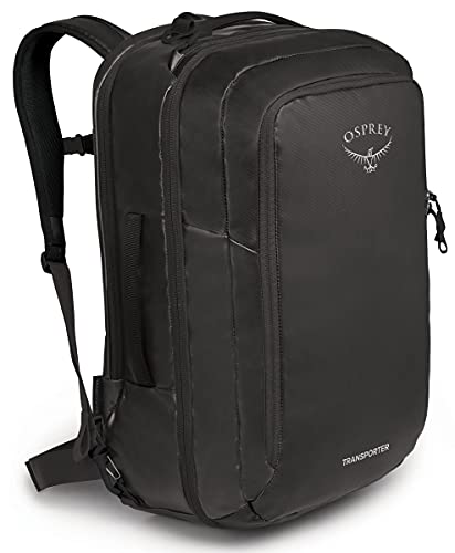 Osprey Bag, Transporter Carry-On Borsone Da Viaggio Black O/S Unisex-Adult, S