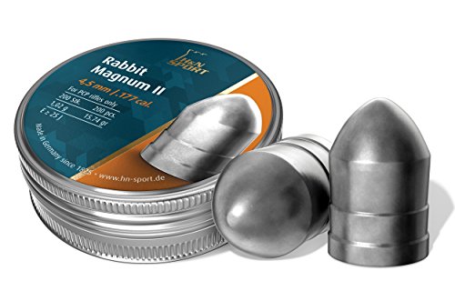 H&N Sport, H&N Diabolo Rabbit Magnum Ii 4.50Mm (200) Unisex Bambino, Argento, M