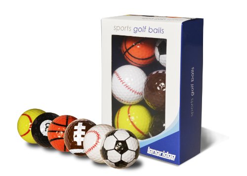 Longridge Palline Da Golf Longridge Novità - Multi Sport, Confezione Da 6