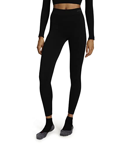 Falke Maximum Warm Long W Ti Filo Funzionale Asciugatura Rapida 1 Pezzo, Calzamaglia Donna, Nero (Black 3000), S