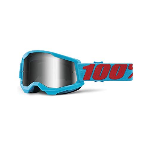 100% Strata 2, Maschera Da Cross Unisex Adulto, Vario, Taglia Unica