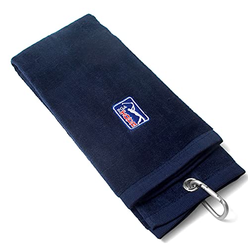 Pga Tour, Asciugamano Da Golf, Colore Blu, 16.5 X 19 Pollici Unisex Adulto