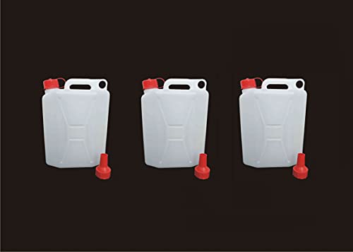Nuova Plastica Adriatica - Tanica Per Acqua, Contenitori Per Liquidi Da 10 Litri, 3 Unità