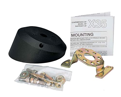 X35 Coprimozzo Nero A 20°