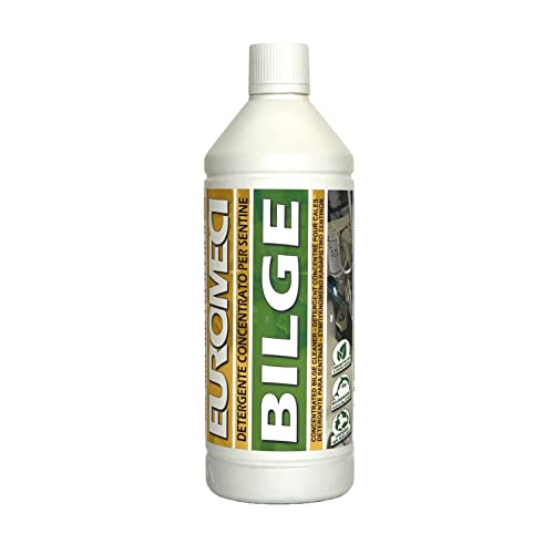 Euromeci Bilge, Detergente Concentrato Per Sentine, 1.000 Ml