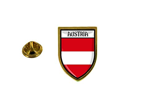 Akachafactory - Spilla Con Spilla, Motivo: Bandiera Del Paese Stemma Austria Austria