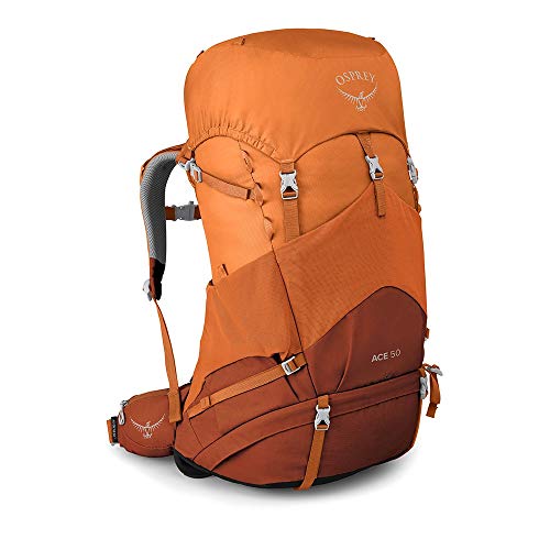 Osprey Ace 50, Zaino Da Hiking Unisex Per Ragazzi, Orange Sunset O/S