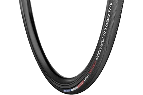Vredestein Fortezza Tubeless Ready, Copertura Da Bicicletta Unisex Adulto, Nero, 700 X 25