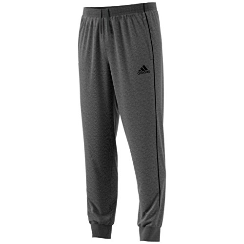 Adidas Core18 Sw Pnty, Pantaloni Bambino, Grigio Scuro Heather/Nero, 140
