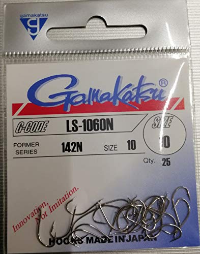 Gamakatsu Hi-Carbon 142N Mis.10