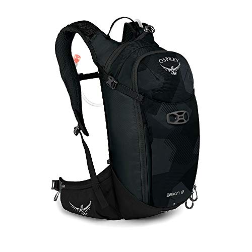 Osprey Siskin 12, Zaino Multisport Per Uomo, Obsidian Black, O/S