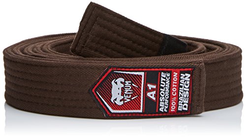 Venum Bjj - Cintura Da Jiu-Jitsu Brasiliano Per Uomo, Colore: Marrone, Taglia: Xl-Xxl